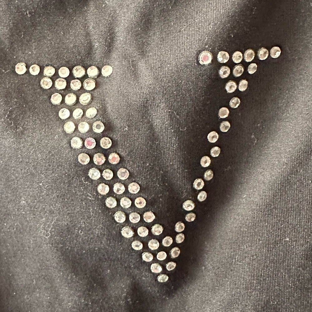 Vintage Y2K Victoria’s Secret rhinestone mini cami slip dress size medium - Picture 3 of 10